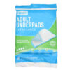 ADULT UNDERPADS 2PC, XLG-23.5IN X 35IN