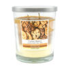 GLASS CANDLE 15oz TRI 3-WICK CORNER