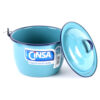 CINSA ENAMEL CONVEX POT 1.5QT W/LID #14