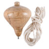 TOY WOODEN TROMPO W/COTTON STRING