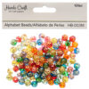 ANGELS CRAFT ALPHABET BEADS ASST COLOR