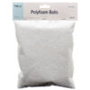 CRAFT POLYFOAM BALLS 2MM WHITE