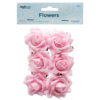 CRAFT FOAM FLOWER 2.5″ PINK