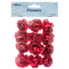 CRAFT PAPER FLOWER 1.75″ MAROON