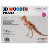 CRAFT DIY 3D WOODEN PUZZLE T-REX