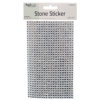 CRAFT RHINESTONE SHEET STRIP SILVER