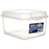 STERILITE #1803 STORAGE BOX W/FLIP CLEAR