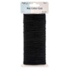 ANGELS CRAFT WAXED COTTON CORD BLACK