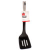 TABLE KING SLOTTED TURNER NYLON BLACK W/SILVER HANDLE