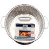 DURABLE ALUMINUM ROASTER LG OVAL W/ HANDLE #D72113