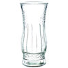 GLASS VASE CLEAR BAMBOO DSGN 8.5″