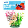 NUVALU ARTIFICIAL AQUARIUM PLANT 4″ VARIETY RED GREEN