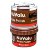 NUVALU SHOE SHINE POLISH PASTE BROWN 50ML