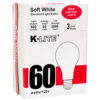 LIGHT BULB 3PK/60W “DELUXE” #KL11603