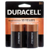 DURACELL BATTERY D-2PACK