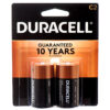 DURACELL BATTERY C-2PACK