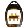 VIDEO SPLITTER 4 WAY GOLD PLATED