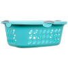 STERILITE #12107906 LAUNDRY BASKET AQUA CLR