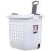 STERILITE LAUNDRY HAMPER BUSHEL W/ WHEEL WHITE