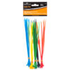 KINGMAN CABLE TIE 50PCS W/ASST COLOR