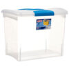 STERILITE STORAGE CONTAINER W/ BLUE LID