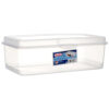 STERILITE #1805 FLIP TOP STORAGE CLEAR