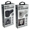 SENTRY MOBILEPRO DUAL USB CAR CHARGER ASST CLRS