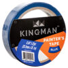 KINGMAN MASKING TAPE BLUE 0.94″ X 22YDS