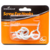 KINGMAN SCREW EYE HOOKS 6PC 1.1″