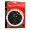 FURNITURE SLIDERS 5″ BLACK 4PC