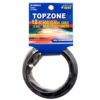 COAXIAL CABLE BLACK 12FT #03-TSRG6U12B