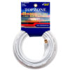 COAXIAL CABLE 25FT WHITE #03-TSRG6U25W