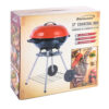 BBQ GRILL 17″ ROUND W/WHEELS