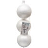 FOAM BALL 3″ 3 CT WHITE