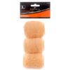 KINGMAN MINI PAINT ROLLER COVER REFILL 3PC W/3/8″ NAP