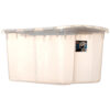 STERILITE #1914 48 QT CLEAR BOX W LID