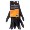 KINGMAN GLOVE LATEX W/CRINKLE MED 1PAIR