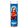 VELADORA RELIGIOUS CANDLE SAGRADO CORAZON DE JESUS