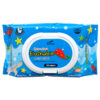 BLUNA FLUSHABLE WIPES 50 CT BLUE