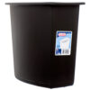 STERILITE #0012 2GAL WASTEBASKET RECT 2ASST CLR