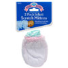 BABY MITTEN 2PC ASST CLR #BK22