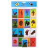 TOY LOTERIA GAME JUMBO 10 PLAYING CARDS