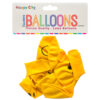 GLOBOS BALLOONS SMILEY FACE YELLOW