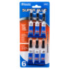 SUPER GLUE 6PC LARGE SIZE #BAZIC