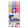 BAZIC ESSENCE ZEL PEN W/ CUSHION GRIP 6 PASTEL COLOR