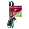 EXTENSION CORD 4FT GREEN ETL