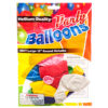 BALLOON METALLIC 12″ 10CT ASST CLR