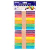 CRAFT WOOD STICK 100CT ASST COLOR