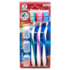 SHINY FRESH TOOTHBRUSH FLEXIBLE 3 PK W/ COVERS