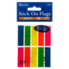 STICK ON FLAGS NEON CLR #5154 #BAZIC